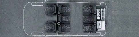 Mercedes Vito Flexible Layouts